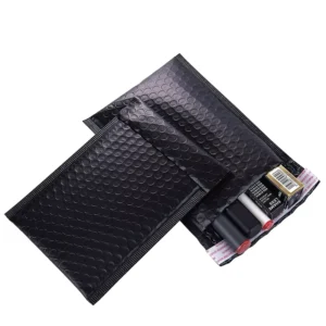 Custom Co-Extruded Black Poly Bubble Mailer Plastic Padded Shipping Envelope Suppliers