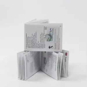 Custom Coated Paper Digital Printing Brochure Flyer Booklet Folded Leaflet with Hot Stamping and Paperboard