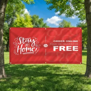 Custom Color Advertising Banners, Outdoor Corporate Flags and Event Flags