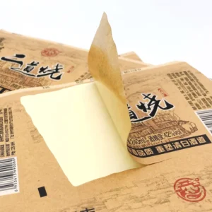 Custom Color Food Labels with Logo, Environmental Protection Material