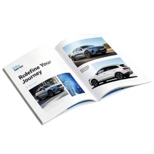 Custom Color Magazine Brochure Product Catalog Booklet Printing Service, Softcover/Hardcover