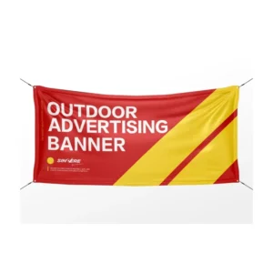 Custom Color PVC Vinyl Mesh Banner Outdoor Advertising Wall Hanging Flex Banner for Promotion Printed Fence Wrap Flag Banner