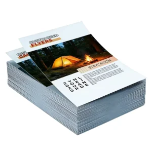 Custom Color Paper Flyer Printing for Promotion and Marketing