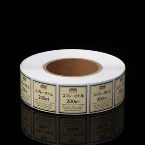 Custom Color Printed Waterproof Die-Cut Paper Adhesive Sticker Roll