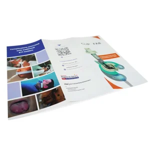 Custom Color Printing A5 A6 A7 B5 B6 Mini Leaflet Brochure Catalog Instruction Flyer
