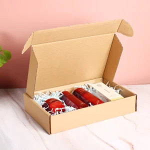 Custom Color Size Logo Foldable Corrugated Paper Gift Box