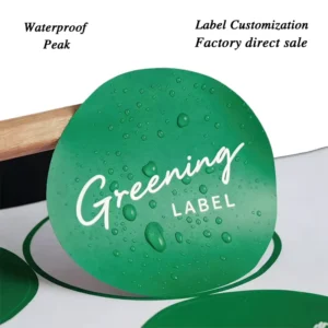Custom Colored Paper Adhesive Stickers High Gloss UV Printed Waterproof & Eco-Friendly Strong Adhesive for Packaging & Pricing