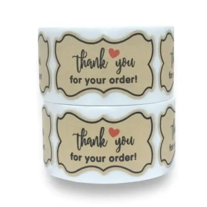 Custom Colored Paper Adhesive Stickers High Gloss UV Printed Waterproof Strong Adhesive for Packaging and Pricing
