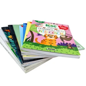 Custom Coloring Softcover Children’s Story and Math Exercise Book Printing