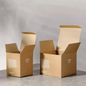 Custom Coloured Paper Craft Gift Box Packaging
