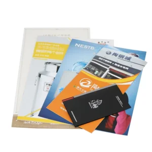 Custom Commercial Printing of A2 A3 A4 A5 Posters Leaflets Flyers Menus on Cardboard Kraft Paper Offset Paper Art Paper