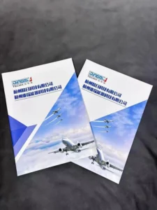 Custom Company Brochure Printing Catalog Employee Product Manual Lamination Coated Paper