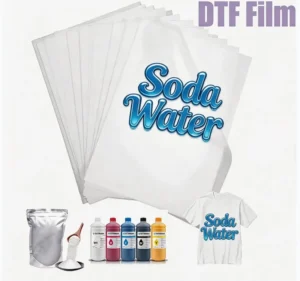 Custom Company Logo DTF Heat Transfers for Uniform Team Wear Iron-On Prints