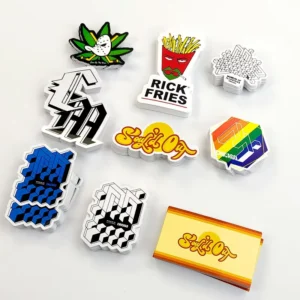 Custom Company Logo Stickers, Glossy or Matte, Multiple Designs, Die-Cut