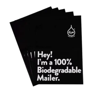Custom Compostable Cornstarch Mailing Envelope Bag for Underwear and Clothing