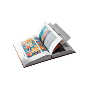 Custom Corporate Brochure Booklet Catalog Employee Handbook Photo Album Offset Printing Paper