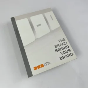 Custom Corporate Introduction Brochure with Cardboard Offset Paper Offset or Digital Printing High Quality Product Guidebook