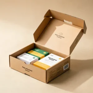 Custom Corrugated Kraft Book Mailer Shipping Box Manufacturer