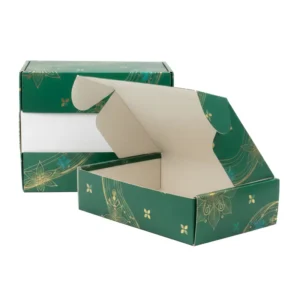 Custom Corrugated Paper Mailer Box, Folding Folder Type, Gift Shipping Box, Custom Size