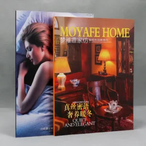 Custom Cosmetic Catalog Booklet and Hotel Brochure Magazine Printing