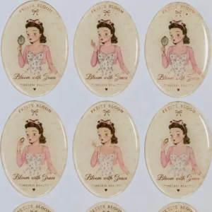 Custom Cute PVC UV Printed Waterproof Decorative 3D Stickers for Kids
