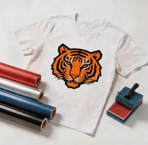 Custom DTF Heat Transfers for Hats Bags Socks and Shoes Mini Small Logo Thin Adhesive Washable Transfer Film