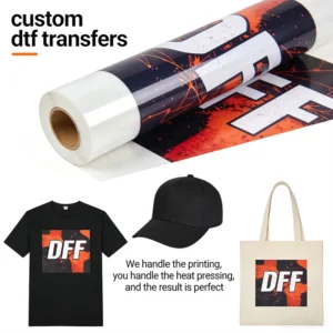 Custom DTF Screen Print Gang Sheet Transfers Ready to Press T-Shirt Stickers