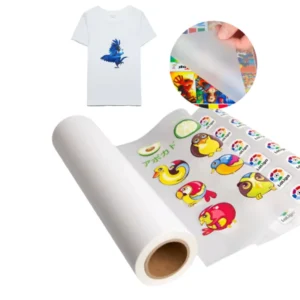 Custom DTF Sticker Heat Transfer Printing for T-Shirts and Textiles