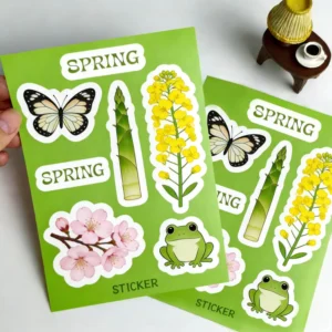 Custom Decorative Sticker Personalized Sticker Sheets Kiss Cut Sticker Sheet Printing