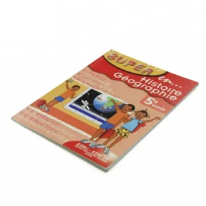 Custom Design CMYK Printed Student Exercise Book Defter History Textbook Printing