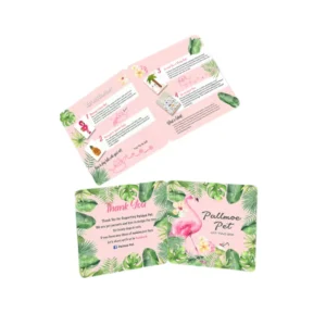 Custom Design Offset Printed Coated Art Paper Small Booklet Brochure Folded Leaflet