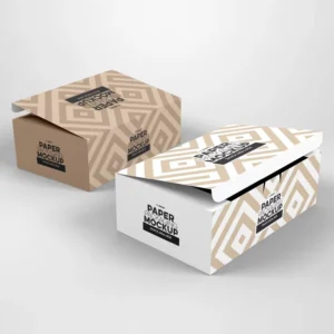 Custom Design Rectangle Self-Erecting Portable Cosmetic Skincare Packaging Paper Box Manufacturer