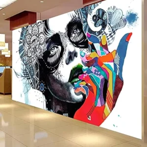Custom Design Self Adhesive Wall Decor Stickers Fade Proof Waterproof Vinyl for Window Decor Removable Wall Decorative Stickers