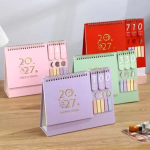 Custom Desk Advent Table 365 Days Countdown Calendars Customized Top Binding Advertising Calendars