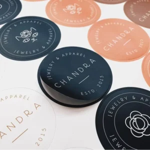 Custom Die-Cut Adhesive Logo Sticker Sheets