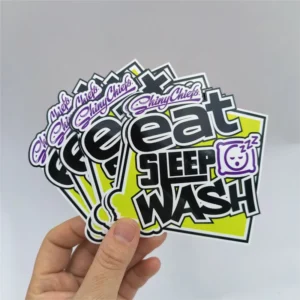 Custom Die-Cut Business Logo Stickers and Labels