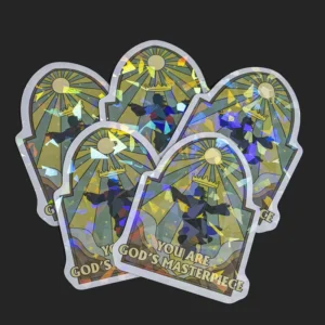 Custom Die Cut Eco Friendly Window Vinyl Stickers Digital Printed Adhesive Waterproof PVC Labels Matte Lamination for Company