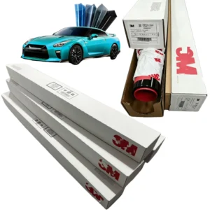 Custom Die-Cut Heat-Rejecting 99% Solar Control Car Window Film, CR35, 1.52 x 30 m, Black, 35% VLT, PET, Anti-Scratch