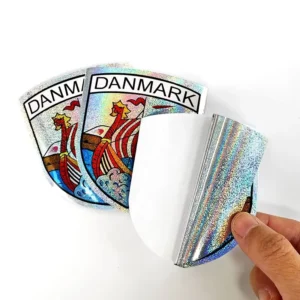 Custom Die-Cut Holographic Waterproof Vinyl Stickers