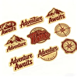Custom Die-Cut Outdoor Car Stickers, Waterproof