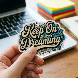 Custom Die-Cut Printed Self-Adhesive PVC Cartoon Logo Stickers