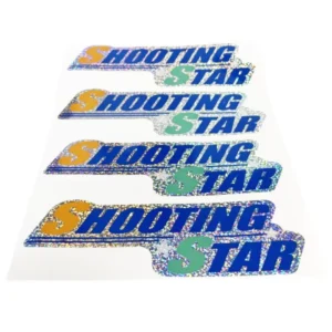 Custom Die-Cut Rainbow Laser Holographic Adhesive Labels Waterproof 3D Effect Stickers Factory