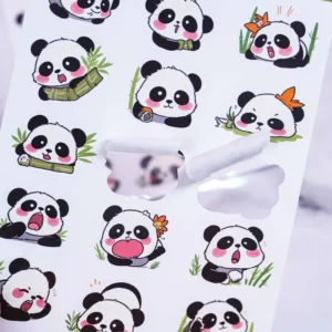 Custom Die-Cut Self-Adhesive Waterproof Vinyl Sticker for Packaging, Candles, Photo Frames, and Craft Labeling