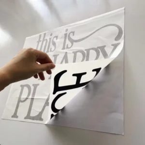Custom Die-Cut UV-Printed Water-Resistant Vinyl Window Stickers with Transfer Film, Star Pattern