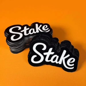 Custom Die Cut Vinyl Adhesive Holographic Waterproof Cartoon Sticker Packs with OPP Bag