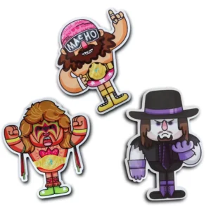 Custom Die-Cut Vinyl Sticker Pack with Mixed Styles and Waterproof Labels