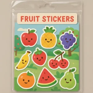 Custom Die-Cut Vinyl Sticker, Waterproof Adhesive, Durable Glossy or Matte Finish, UV Printing