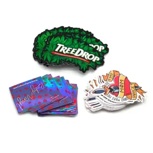 Custom Die-Cut Waterproof Adhesive Vinyl Logo Stickers