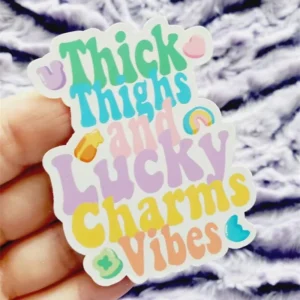 Custom Die-Cut Waterproof PVC Vinyl Adhesive Cartoon Graffiti Stickers