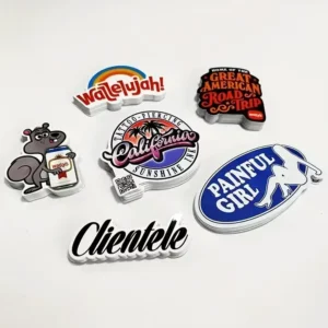 Custom Die-Cut Waterproof PVC Vinyl Logo Stickers, Cartoon Design
